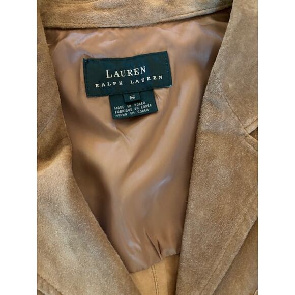 Vintage Fringe Ralph Lauren Leather Jacket Size Small - Picture 3 of 6